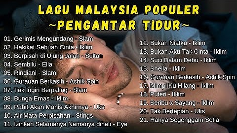 Lagu Pengantar Tidur Malaysia 80-90an Populer ( Cover Instrumental by Abdyacoustic )