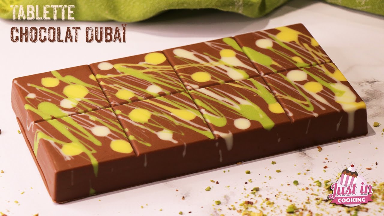 Recette de la Tablette de Chocolat Dubaï à la Pistache