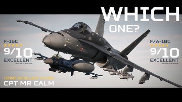 F-16C or F/A-18C? Which is your favourite? Plus THAT near miss!