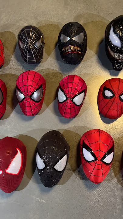 Which one? #spiderman #spidermanmask #marvel #fyp