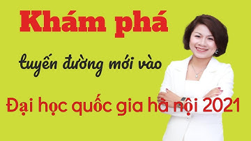 Khám phá tuyến đường mới mở vào làng Đại học Quốc Gia Hà Nội 2021| Linh Nga