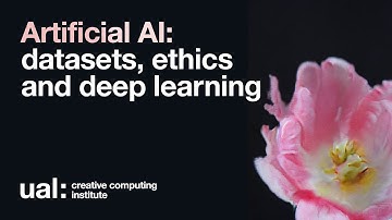 Artificial AI: Datasets, Ethics and Deep Learning by Anna Ridler