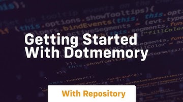 Getting started with dotmemory