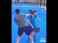 Wrong target 😭 bro hit HEAD instead of the tennis ball 💀🎾 #funnyshorts #tennis #fails