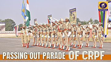 LIVE - Passing Out Parade of CRPF : 23rd December 2021