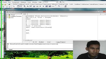 TUTORIAL PENJUMLAHAN NILAI DENGAN DELPHI