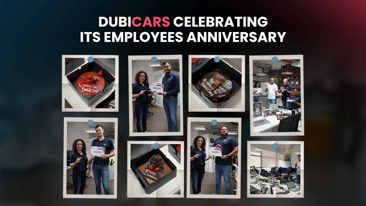 DubiCars Celebrating its Employees' Anniversary