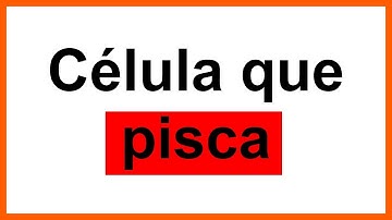 Célula que pisca o interior ou a borda com VBA ( aviso de alerta )