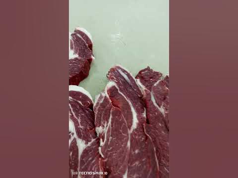 стейк ребай мрамор. - YouTube