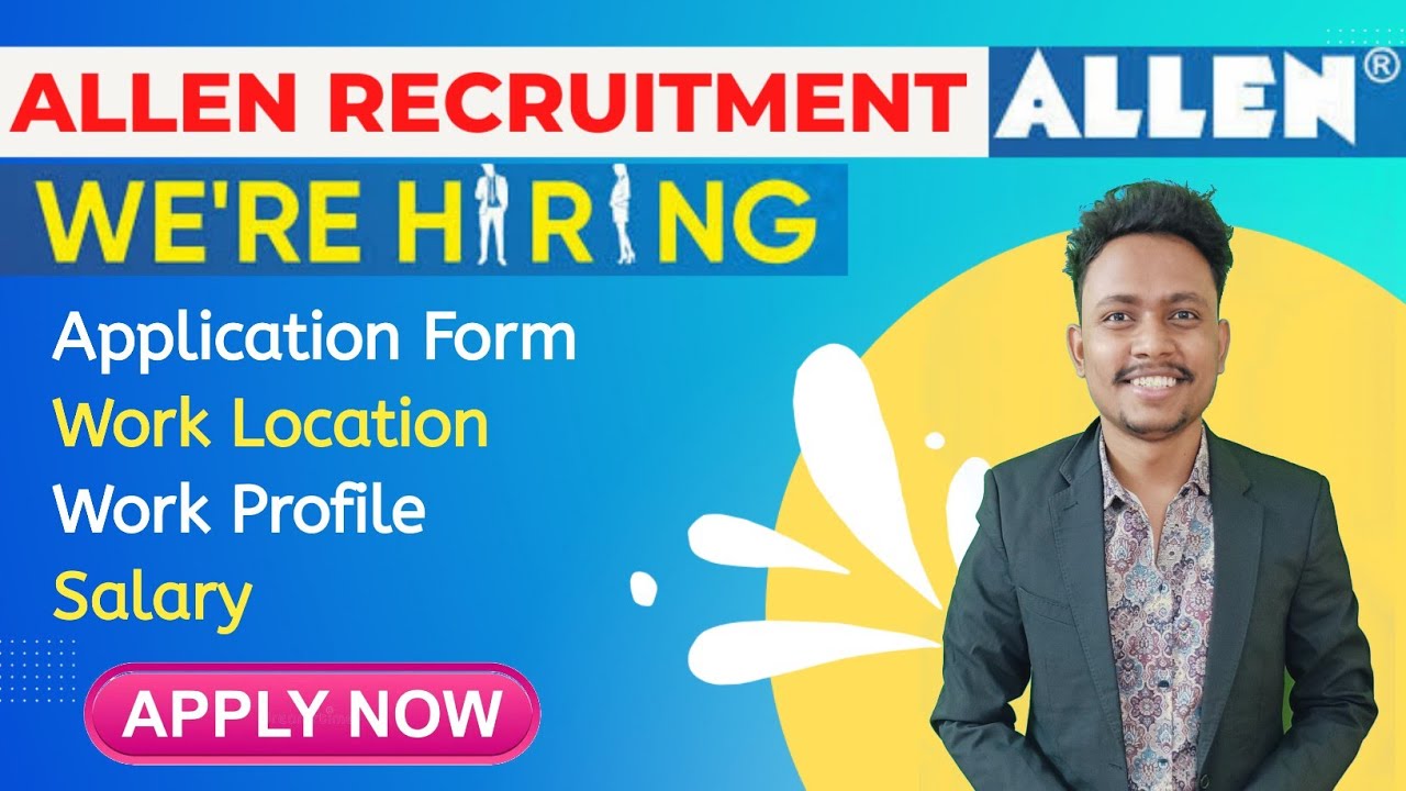 Allen Hiring allen career allen intellibrain vacancy allen