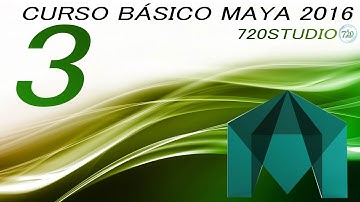 Curso Básico Maya 2016 Parte 3 - Tutorial Para Principiantes - En Español