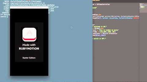 8 - iOS Development with Ruby using RubyMotion  - Adding and Removing Subviews