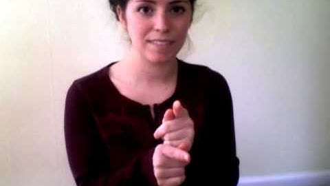 ASL 101 video project