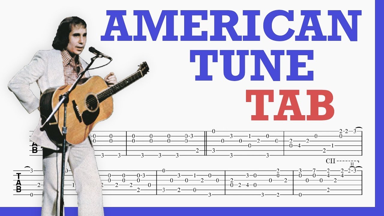 American Tune - Paul Simon | TAB Fingerstyle for Guitar - YouTube