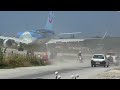 Skiathos. Dangerous Jet blast and low Landings.