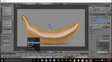 Banana modeling tutorial in blender
