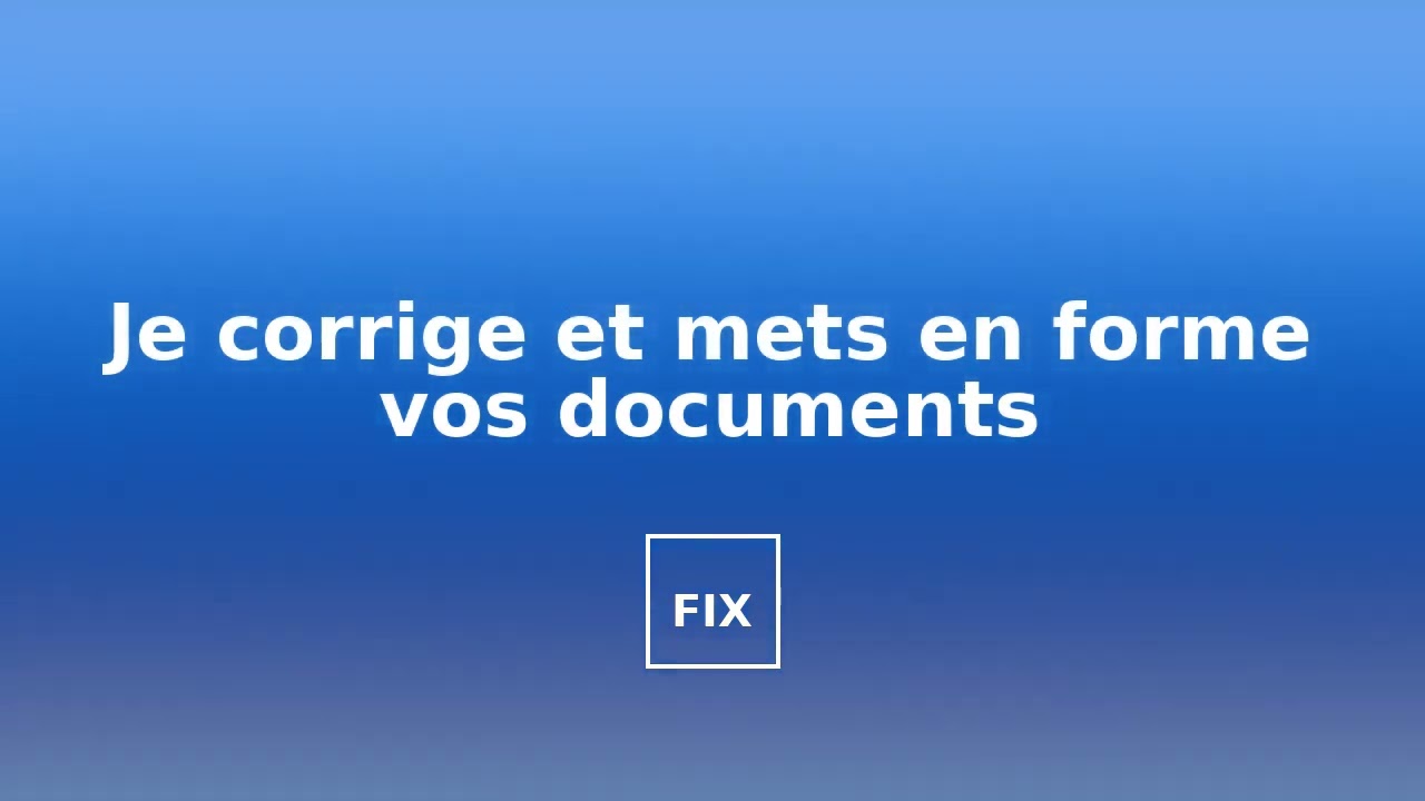 corriger et mettre en forme documents word et powerpoint