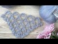 Chal de encaje de floresfcil y rpido   elegancia y moda en crochet 