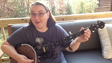 G Major Pentatonic Scale Fun and Original Song | Clawhammer Banjo lesson