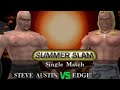 WWF No Mercy Steve Austin vs Edge | Single Match 