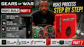 I Installed RGH3 Into The Gears of War Xbox 360! (Part 2)