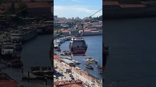 Vista do Teleférico de Gaia! 🚡❤️🇵🇹 #vemcáwalks #portoportugal #shorts