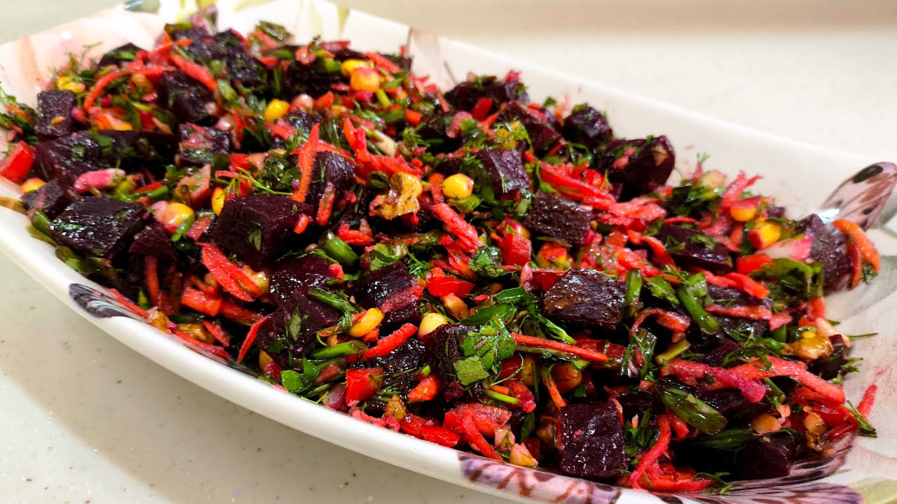 🫜KIRMIZI PANCAR SALATASI🫜HEM SAĞLIKLI HEM LEZZETLİ🥗KIRMIZI PANCAR SALATASI NASIL YAPILIR🥗