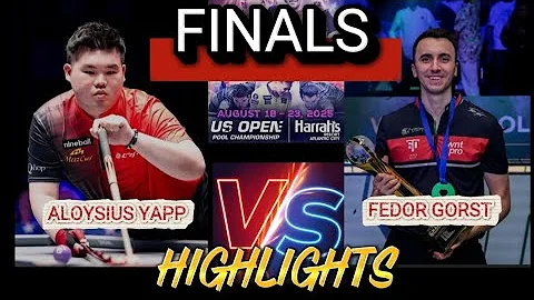 FINALS | US OPEN POOL 2025 | FEDOR GORST VS. ALOYSIUS YAPP || HIGHLIGHTS 