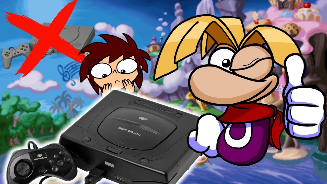 Rayman 1 on Sega Saturn review (Maraython)