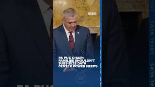 PA PUC Chair: Families Shouldn’t Subsidize Data Center Power Needs
Pennsylvania Public Utility Commission Chairman Stephen DeFrank says families and small businesses shouldn’t be forced to pay for infrastructure needed by some of the world’s largest energy users. DeFrank says the state must balance data center growth with protecting the reliability and affordability of the power grid.
READ MORE: https://fox56.com/newsletter-daily/pa-governor-signs-executive-order-on-ai-data-centers-giving-local-communities-more-power-josh-shapiro-governors-responsible-infrastructure-development-standards-pennsylvania-pa PA PUC Chair: Families Shouldn’t Subsidize Data Center Power Needs