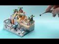 Making Minecraft 1.19 Deep Dark with Warden & Mangrove Swamp with Frogs, Allay miniature - clay ASMR
