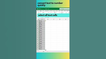 CARA MENGUBAH TEKS ANGKA KE NUMBER DI EXCEL🤩👌#shorts #excel #exceltips