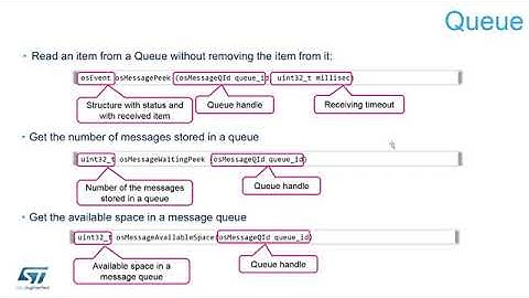 FreeRTOS on STM32   14 Queues