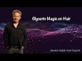 Glycerin magic on hair to control frizz!