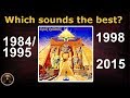 IRON MAIDEN (original vs. remaster) ...Powerslave  アイアン・メイデのパワースレイヴ