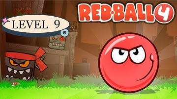 Red Ball 4 Level 9 - Gameplay Walkthrough | Android/IOS Game