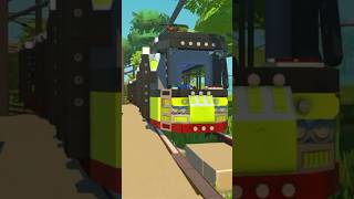 Городской железнодорожный транспорт #любамир #мультик #scrapmechanic