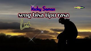 Lagu Ambon Terbaru 2021-Seng bisa Tipu Rasa-Ricky Saman-[Lirik]