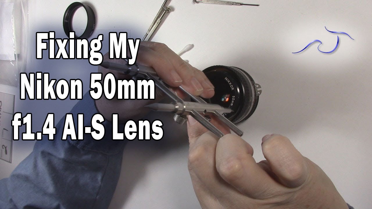 Fixing My Nikon 50mm 1.4 AI-S Lens - YouTube