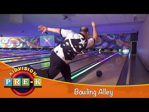 How to Bowl | Bowling Alley Field Trip | KidVision Pre-K