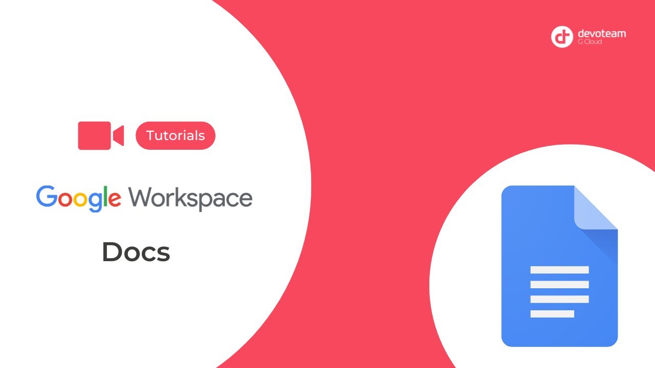 Comment utiliser la Fonction de Productivité sur Google Docs - YouTube