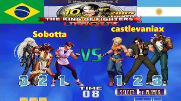 The King of Fighters 10th Anniversary 2005 Unique-Sobotta vs castlevaniax FT3