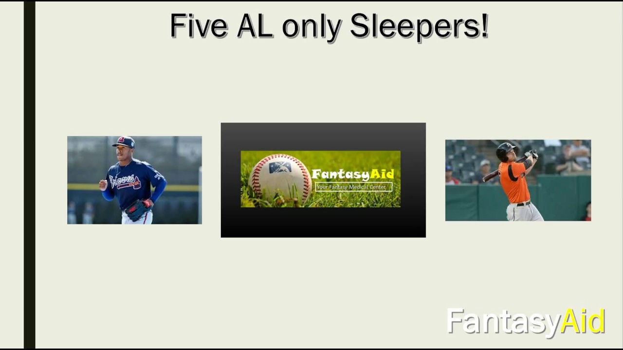 5 AL Only Fantasy Baseball Sleepers for 2017