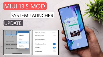 MIUI 13.5 Mod Ios System Launcher Update | 5 New Recent Menu Miui System Launcher ⚡⚡