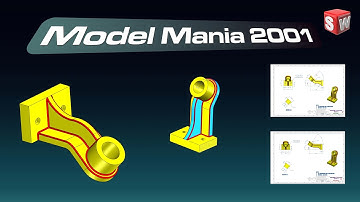 SolidWorks Model Mania 2001 | Remastered Tutorial