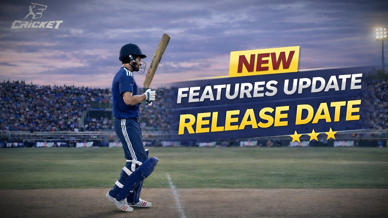 E CRICKET OFFICIAL UPDATE 😱 | NEW FEATURES & RELEASE DATE 🔥 