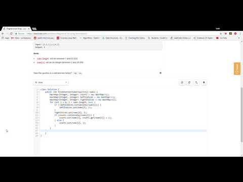Degree of an Array