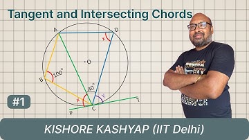 Tangents and Intersecting Chords 1 || ICSE Class 10 Board Exam || Solved question || CBSE