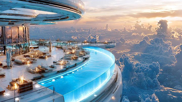 Leisure: Relaxing Sci Fi Ambient Music✨🎧 for an Abundant Future for Humanity (Binaural Beats 3Hz)