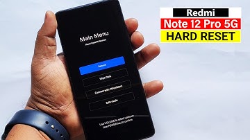 Redmi Note 12 Pro 5G Hard Reset | Forgot Password | Screen Unlock